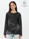 Лонгслив женский. Хлопок / Chinese Dragons