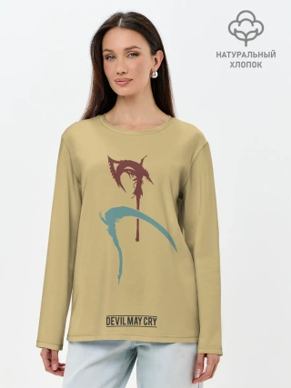 Лонгслив женский. Хлопок / Reaper of souls