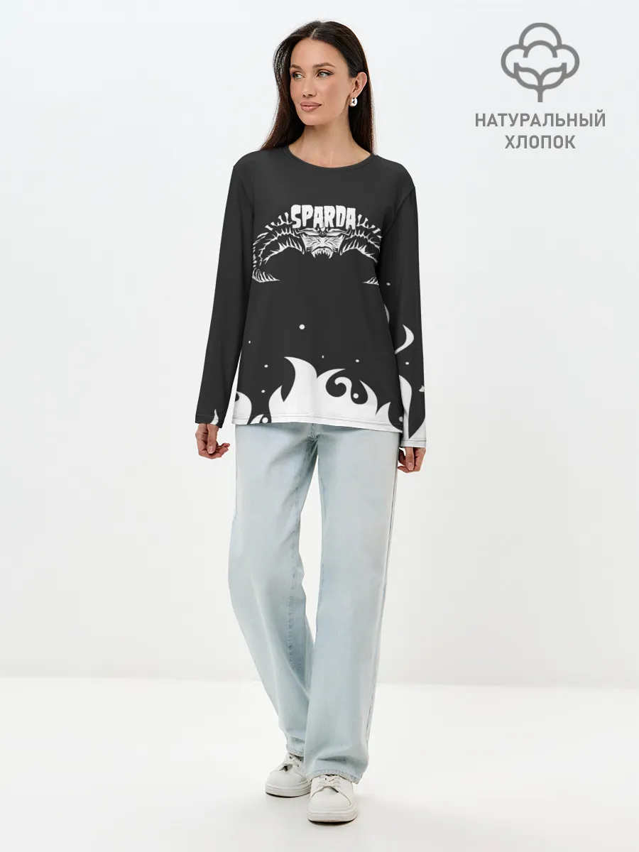 Лонгслив женский. Хлопок / Sparda
