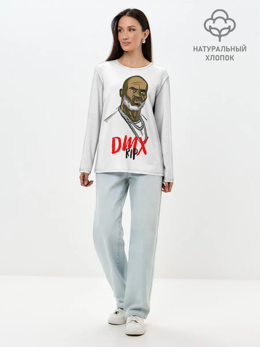 Лонгслив женский. Хлопок / RIP Эрл Симмонс