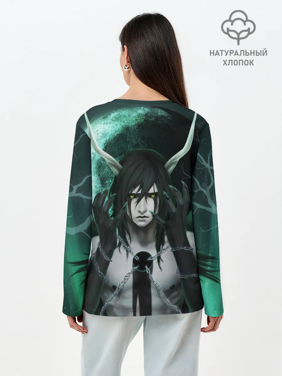 Лонгслив женский. Хлопок / Ulquiorra Schiffer Bleach