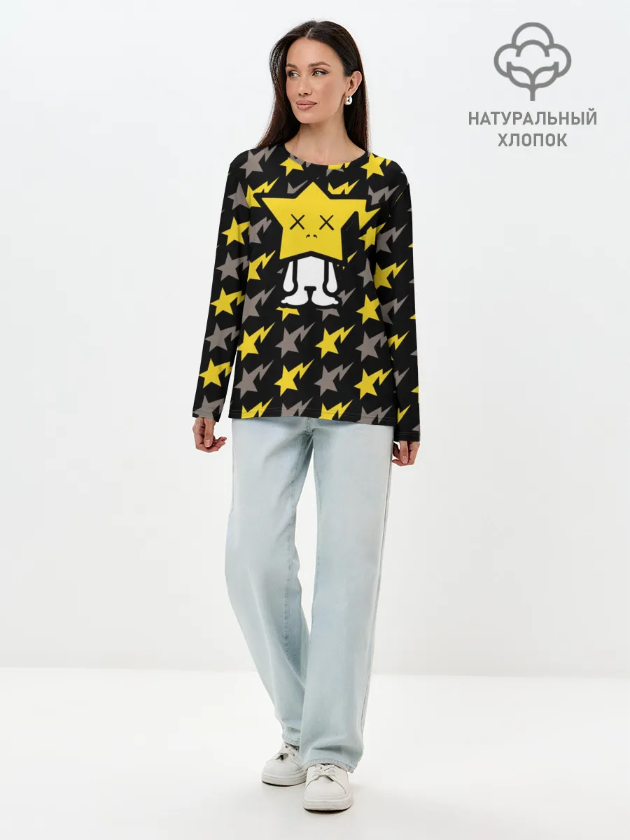 Лонгслив женский. Хлопок / ChibiStar