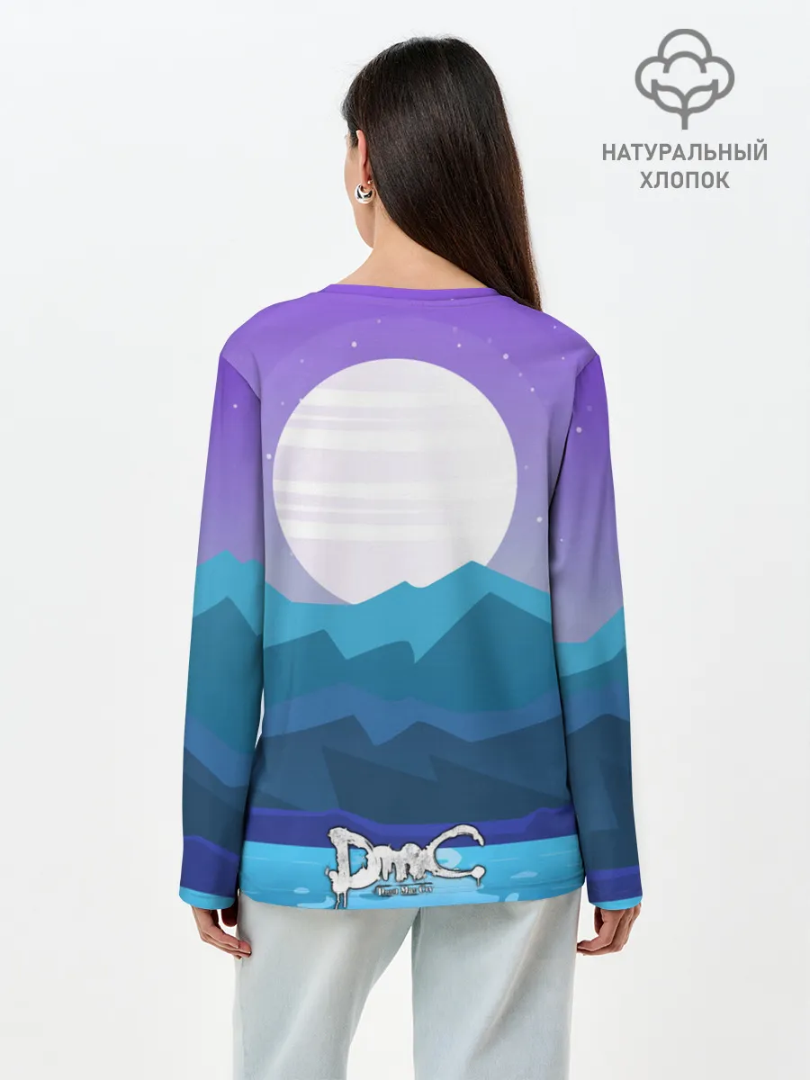 Лонгслив женский. Хлопок / Nero anime