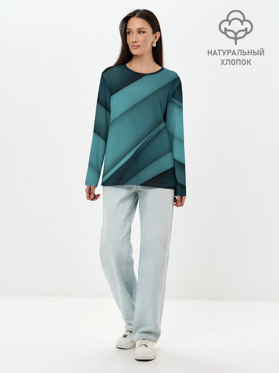 Лонгслив женский. Хлопок / VUAL