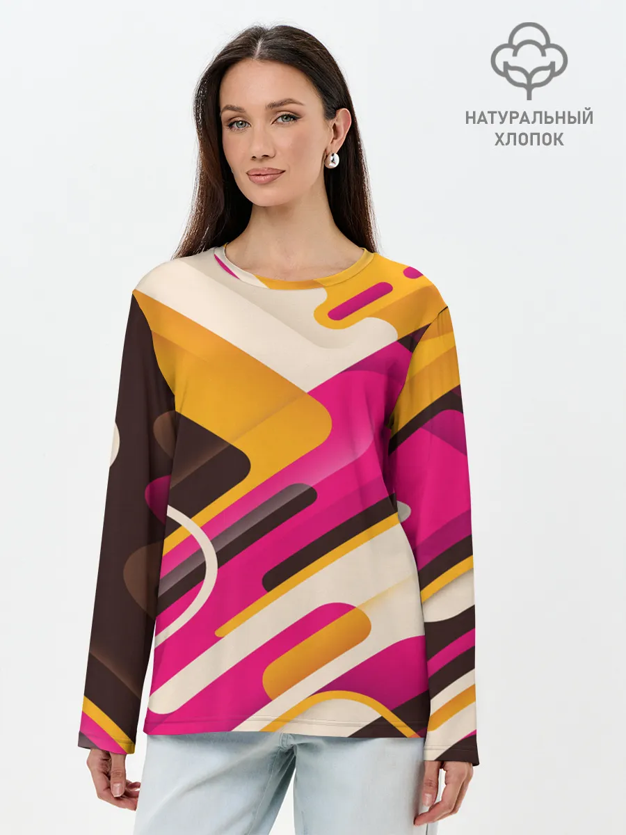 Лонгслив женский. Хлопок / Traffic