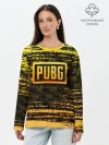 Лонгслив женский. Хлопок / PUBG / ПАБГ
