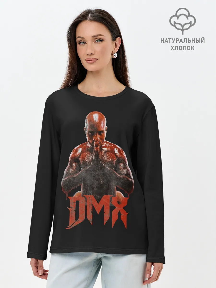 Лонгслив женский. Хлопок / Эрл Симмонс. DMX
