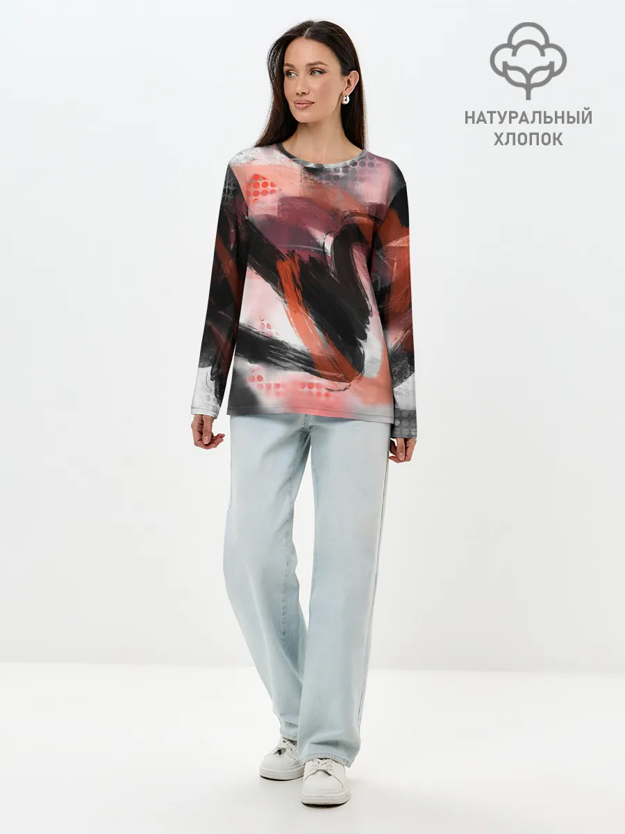 Лонгслив женский. Хлопок / MAY