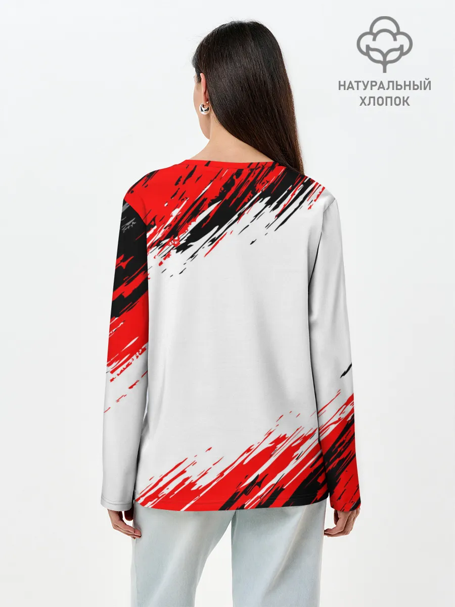 Лонгслив женский. Хлопок / Kakegurui | Ририка Момобами