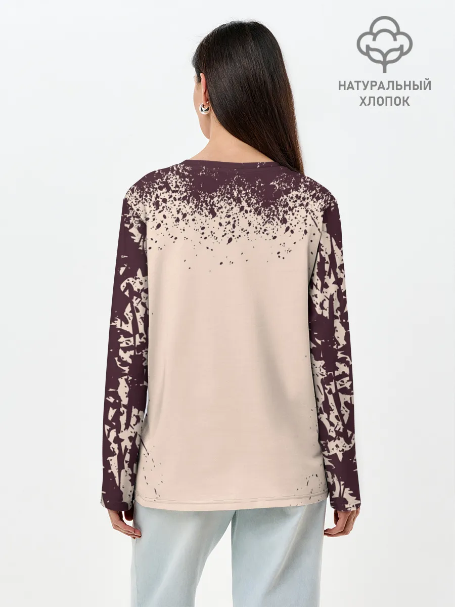 Лонгслив женский. Хлопок / Kakegurui | Yumeko Jabami