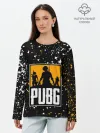 Лонгслив женский. Хлопок / PUBG / ПАБГ / ГРАНЖ
