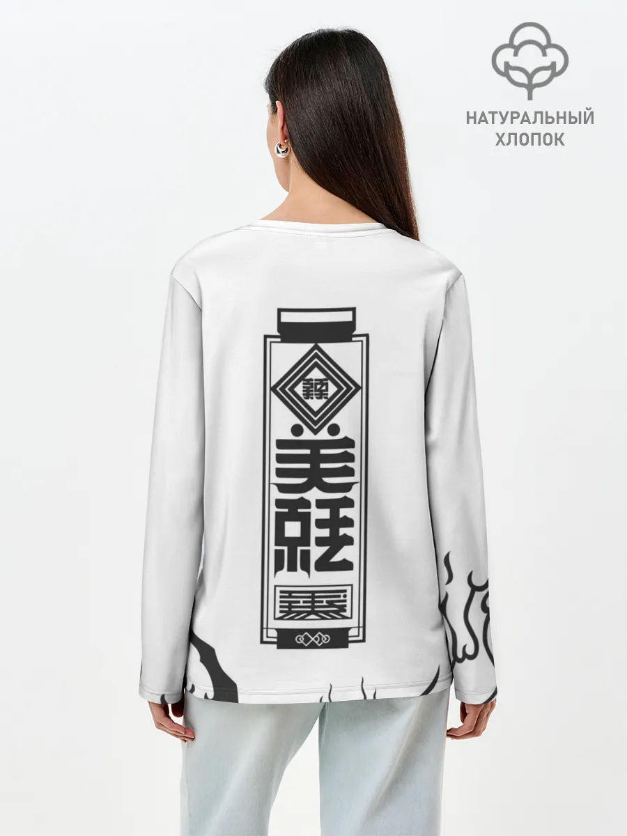 Лонгслив женский. Хлопок / Roshi