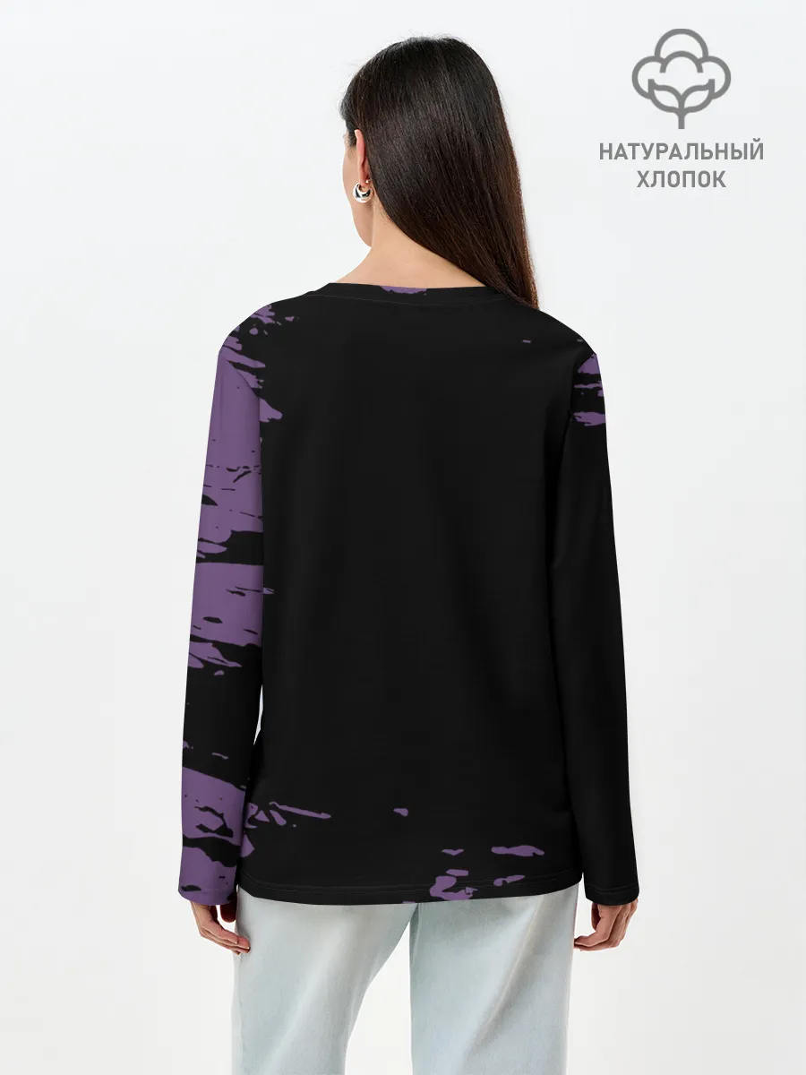 Лонгслив женский. Хлопок / Demon Slayer: Kimetsu no Yaiba