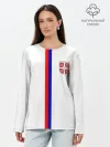 Лонгслив женский. Хлопок / Сборная Сербии