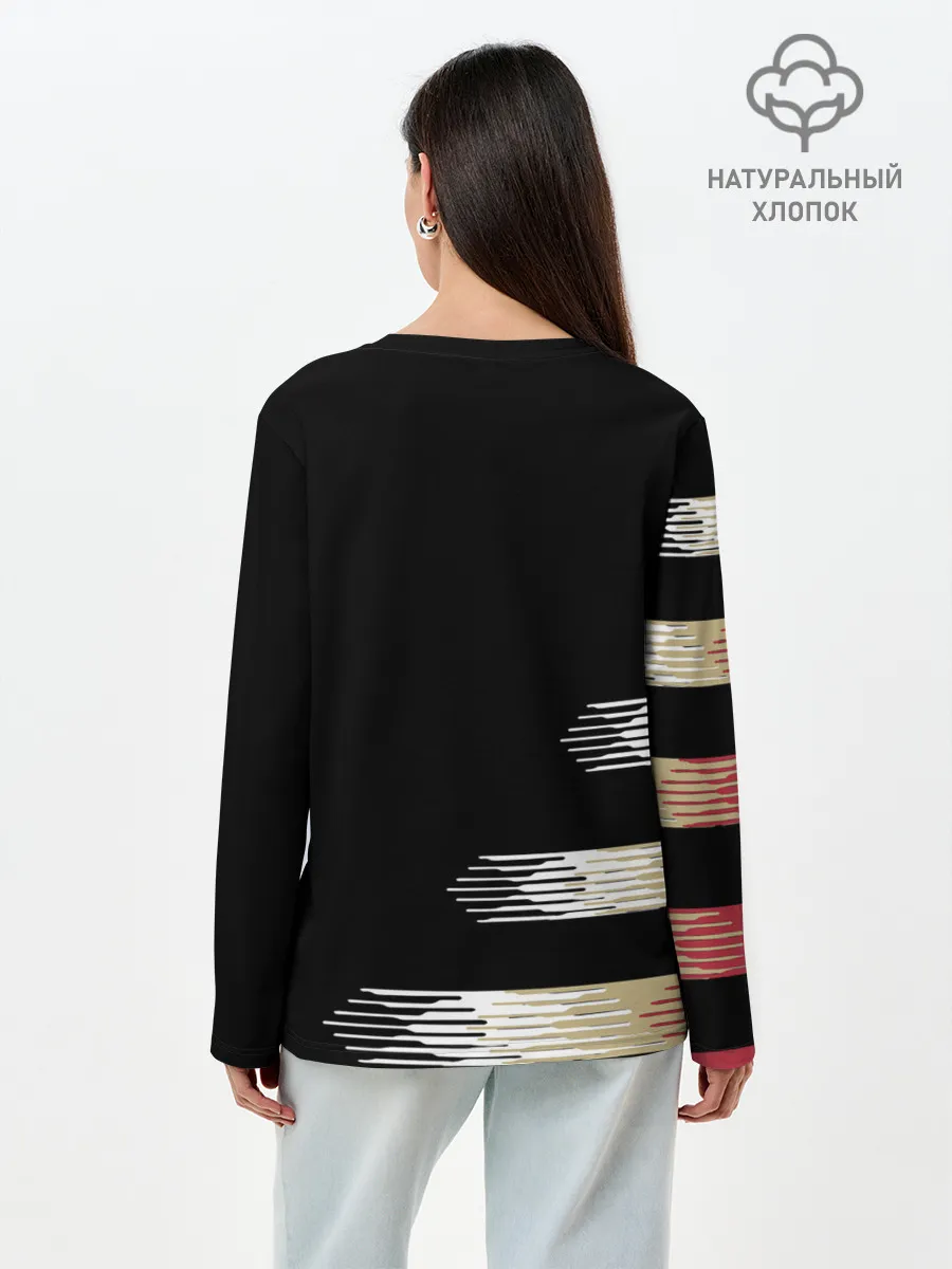 Лонгслив женский. Хлопок / Сборная Сербии