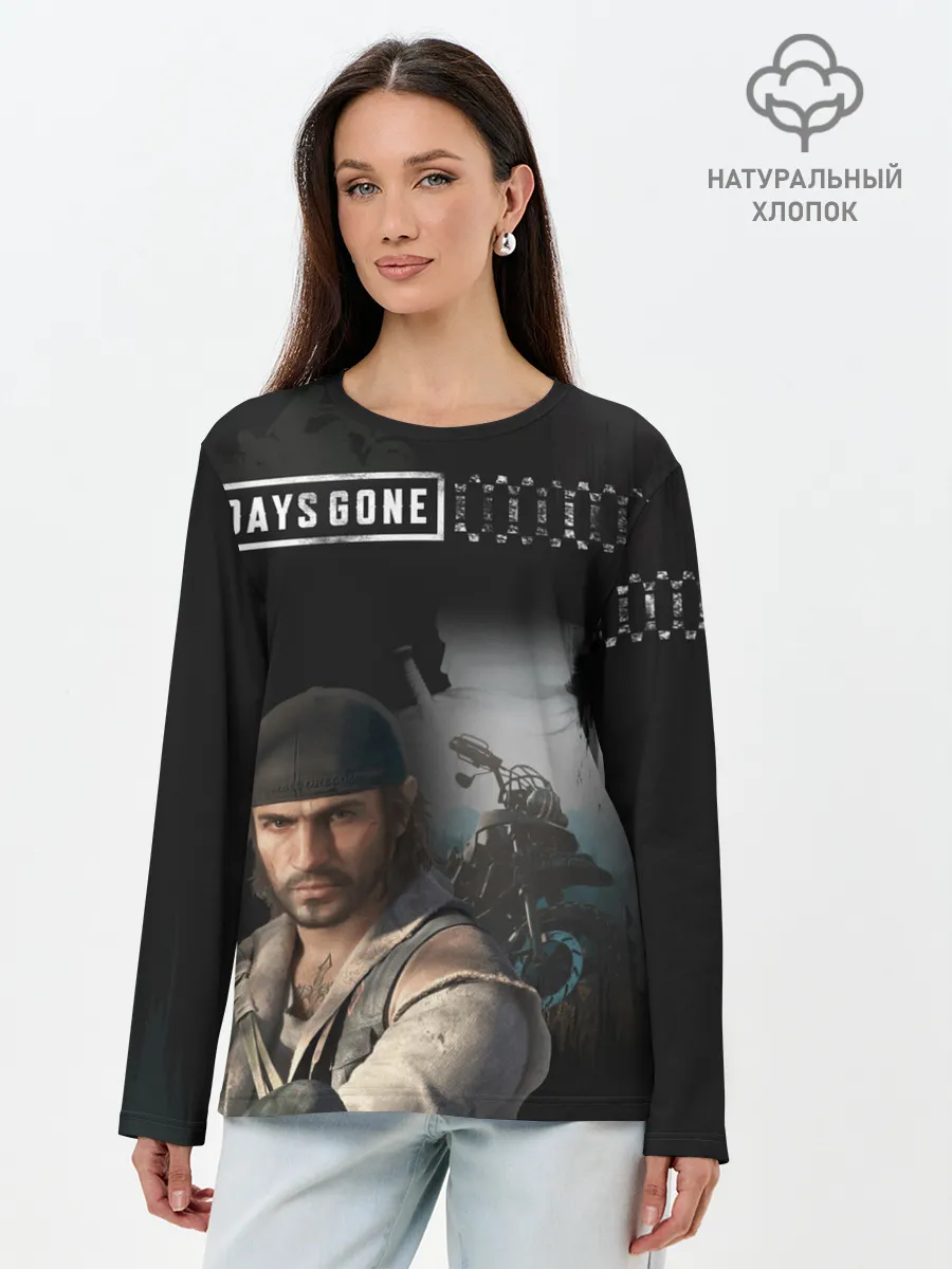 Лонгслив женский. Хлопок / Days Gone