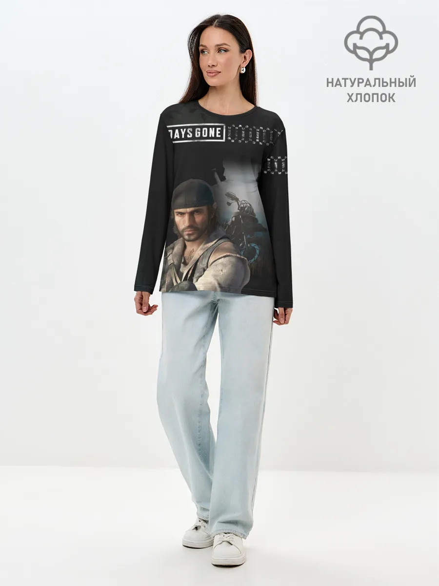 Лонгслив женский. Хлопок / Days Gone