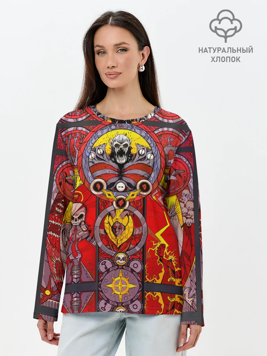 Лонгслив женский. Хлопок / Path of Exile