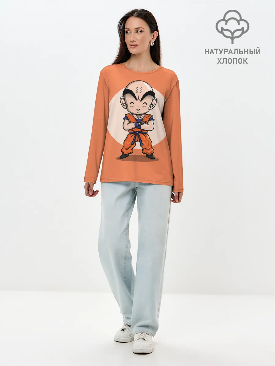 Лонгслив женский. Хлопок / Куририн