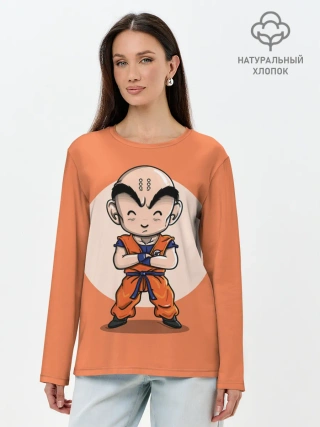 Лонгслив женский. Хлопок / Куририн