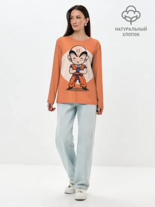 Лонгслив женский. Хлопок / Куририн