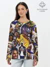 Лонгслив женский. Хлопок / КОБИ БРАЙАНТ / KOBE BRYANT