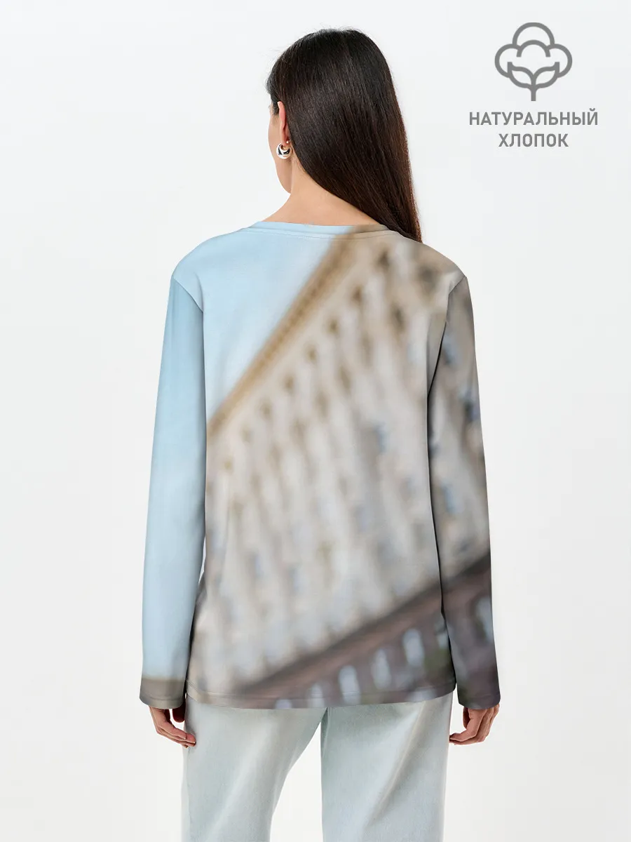 Лонгслив женский. Хлопок / Роберто Карлос