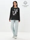 Лонгслив женский. Хлопок / Репер - SODA LUV