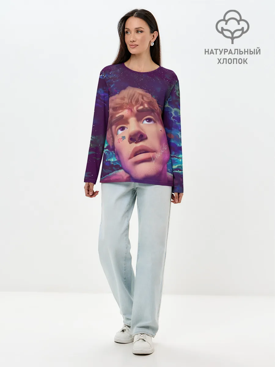 Лонгслив женский. Хлопок / LOVV66