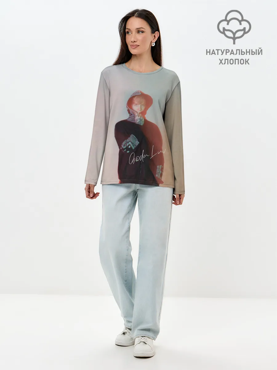 Лонгслив женский. Хлопок / SODA LUV