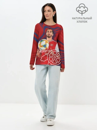 Лонгслив женский. Хлопок / Henrikh Mkhitaryan | Arsenal