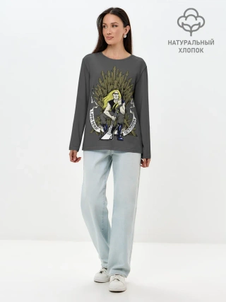 Лонгслив женский. Хлопок / Skwisgaar Skwigelf