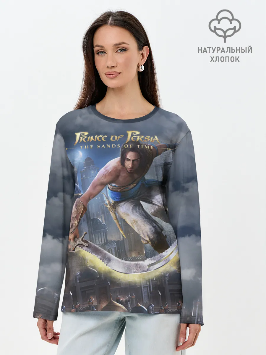 Лонгслив женский. Хлопок / Prince of Persia