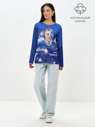 Лонгслив женский. Хлопок / Прорыв