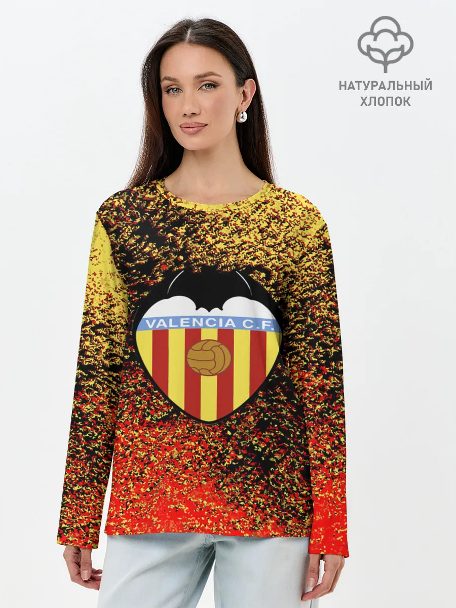 Лонгслив женский. Хлопок / Valencia
