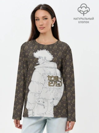 Лонгслив женский. Хлопок / Cowboy Bebop fashion