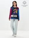 Лонгслив женский. Хлопок / ЛИОНЕЛЬ МЕССИ / BARCELONA