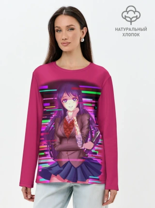 Лонгслив женский. Хлопок / Literature Club Юри