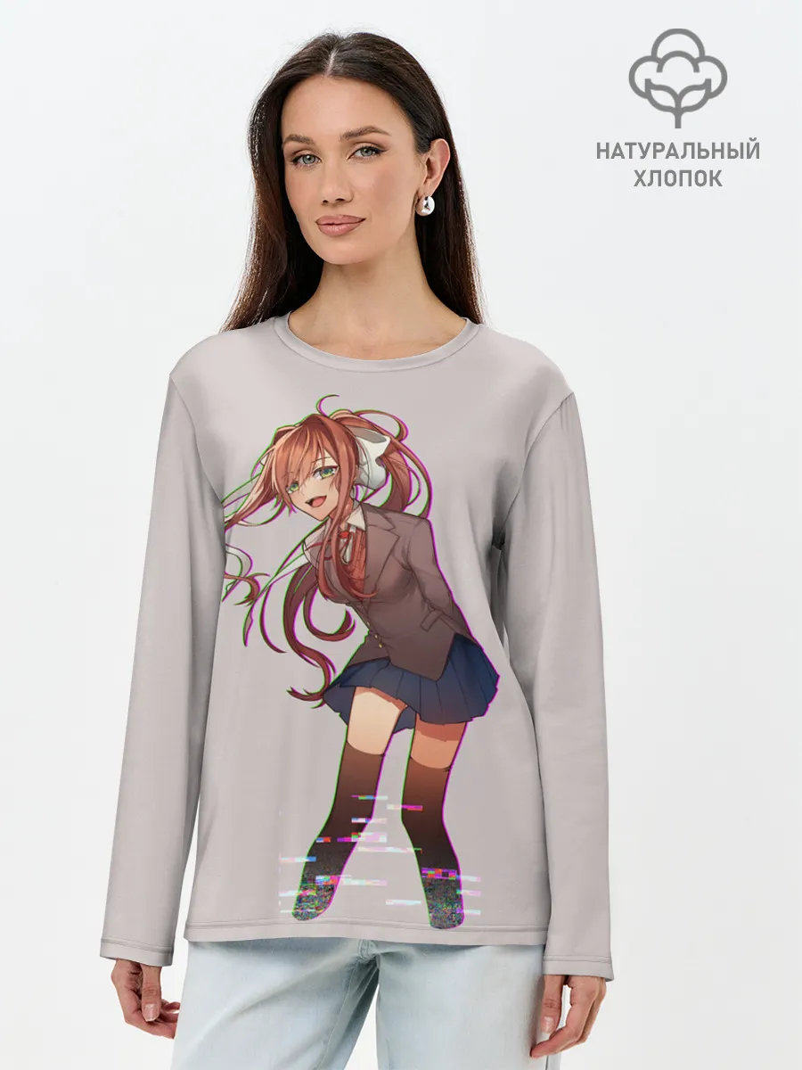 Лонгслив женский. Хлопок / Cyber Monika