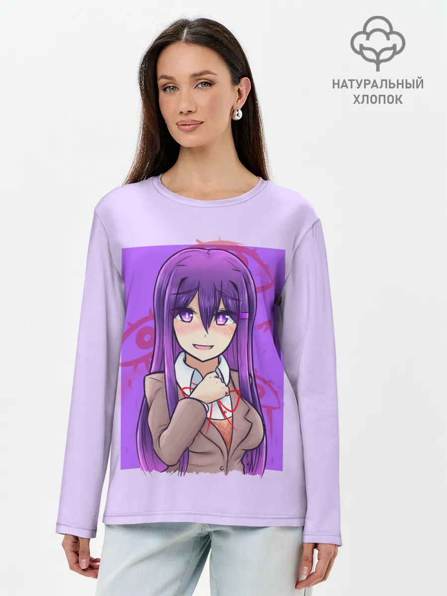 Лонгслив женский. Хлопок / Милая Юри