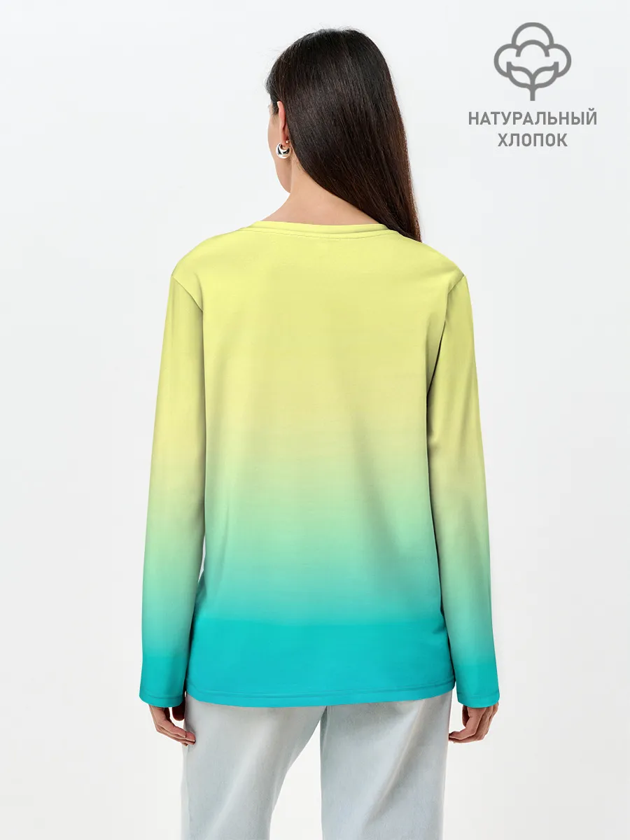 Лонгслив женский. Хлопок / Юно и Аста | Черный Клевер