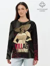 Лонгслив женский. Хлопок / Resident Evil Village Blood