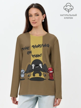 Лонгслив женский. Хлопок / Жертвоприношение Исаака /Isaac