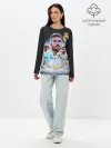 Лонгслив женский. Хлопок / СЕРХИО РАМОС / SERGIO RAMOS