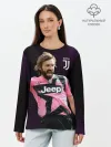 Лонгслив женский. Хлопок / Andrea Pirlo