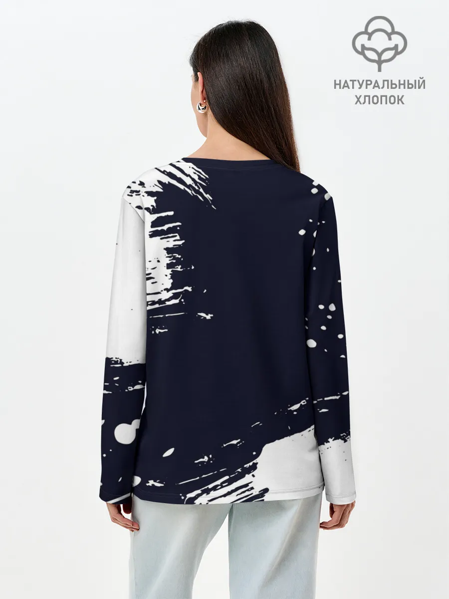 Лонгслив женский. Хлопок / ЭДЕН АЗАР / EDEN HAZARD