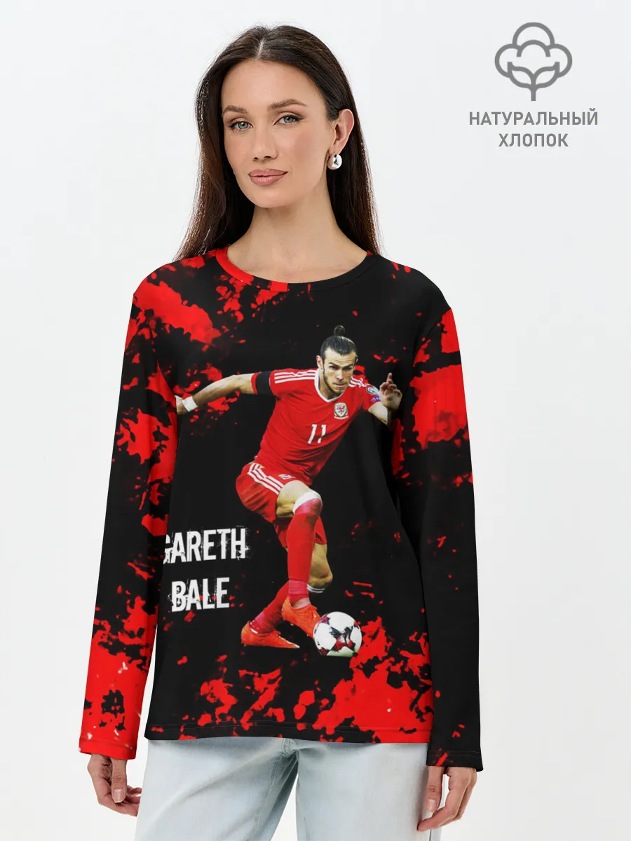 Лонгслив женский. Хлопок / Бэйл Гарет