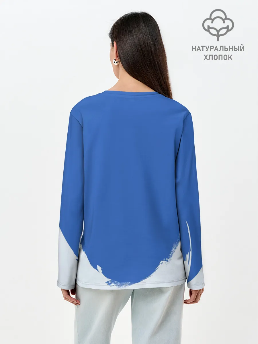 Лонгслив женский. Хлопок / Катара Аватар