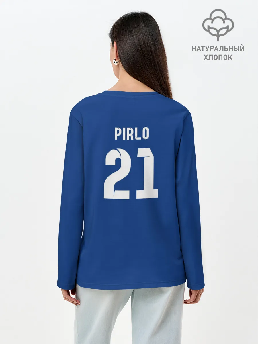 Лонгслив женский. Хлопок / Andrea Pirlo