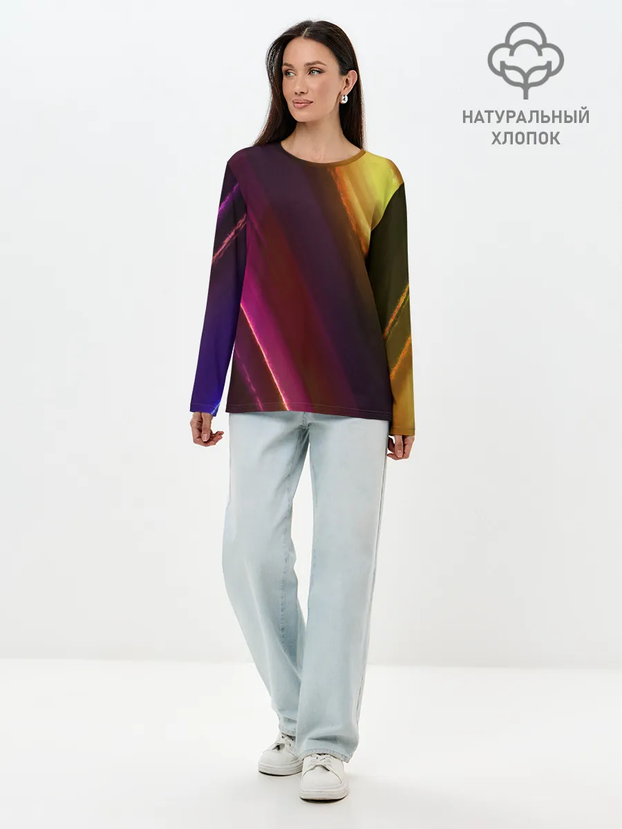 Лонгслив женский. Хлопок / AMAROTTI